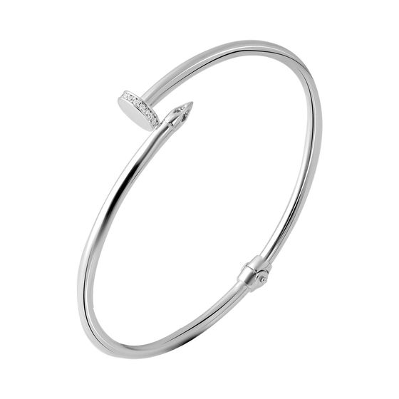 Золотой браслет с фианитами 0.23ct