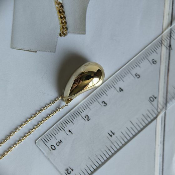 Серебряное колье без камней