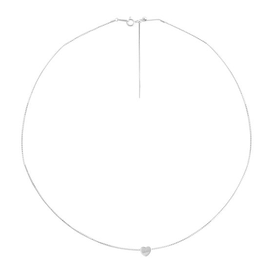 Серебряное колье с перламутром