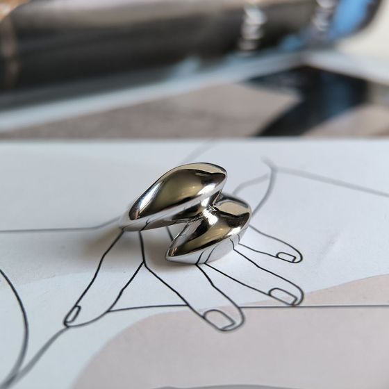 Серебряное кольцо без камней Серебряное кольцо без камней