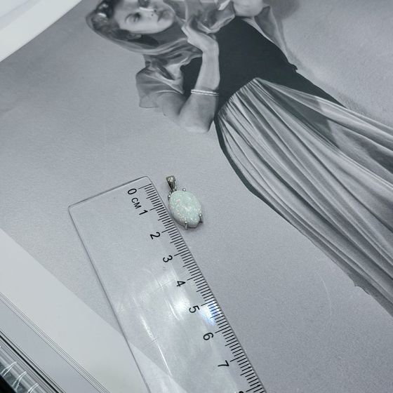 Серебряная подвеска с опалом 2.144ct