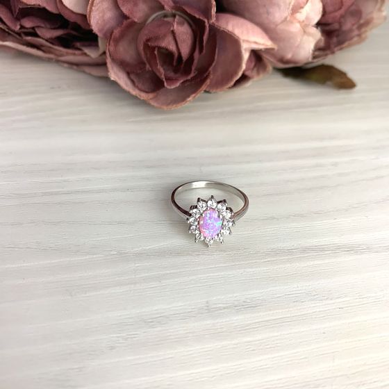 Серебряное кольцо с опалом 0.308ct