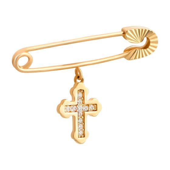 Серебряная подвеска с фианитами 0.11ct