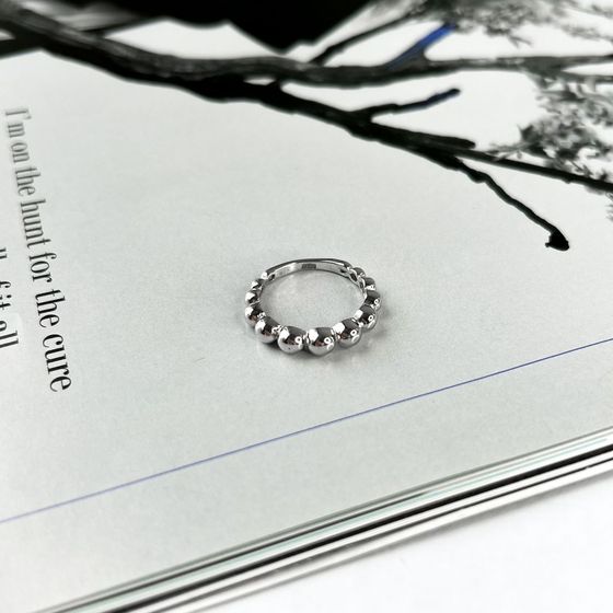 Серебряное кольцо без камней