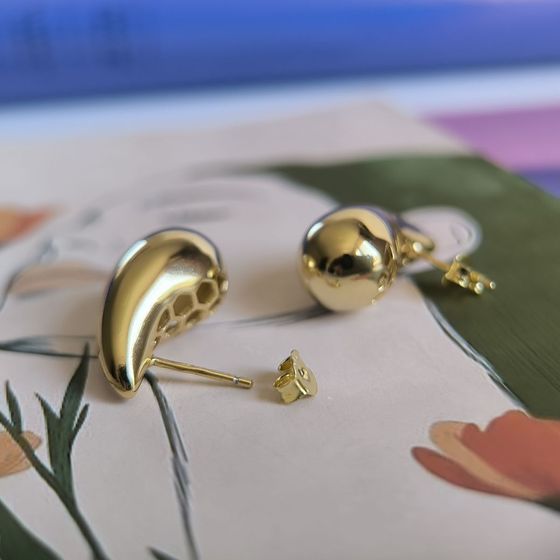 Серебряные серьги без камней Серебряные серьги без камней