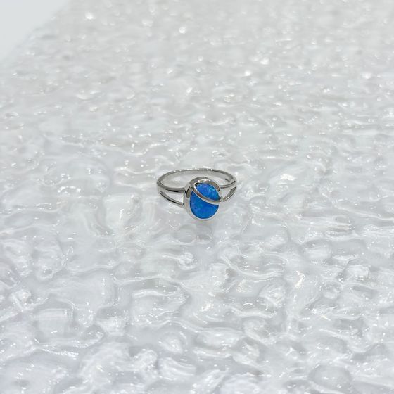 Серебряное кольцо с опалом 1.025ct