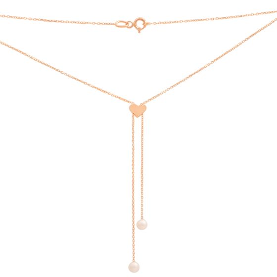 Золотое колье с жемчугом