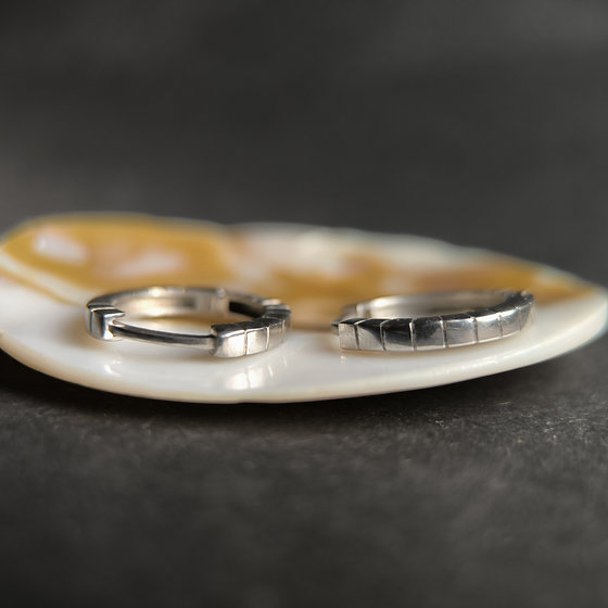 Серебряные серьги без камней