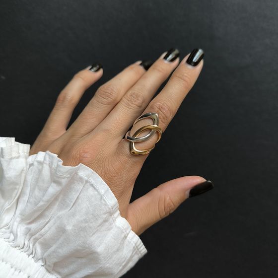 Серебряное кольцо без камней Серебряное кольцо без камней