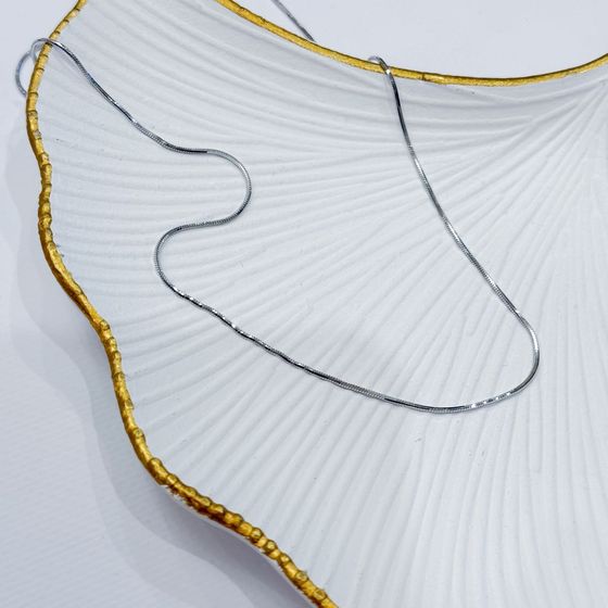 Серебряная цепочка без камней Серебряная цепочка без камней