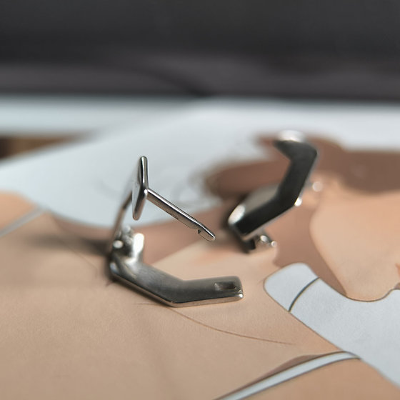 Серебряные серьги без камней