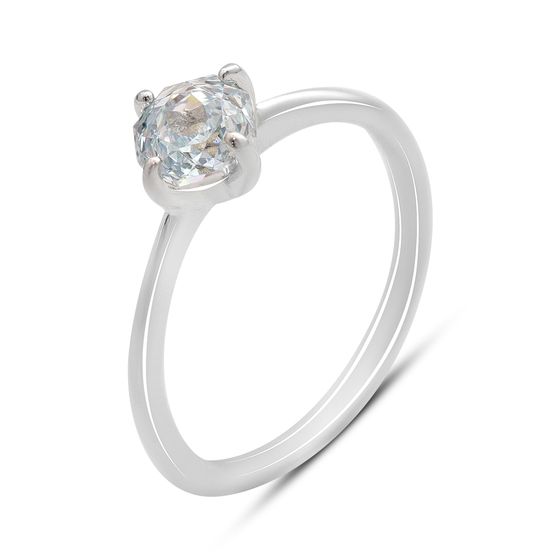 Серебряное кольцо с фианитами