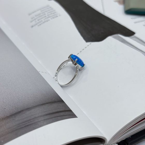Серебряное кольцо с опалом 1.8ct