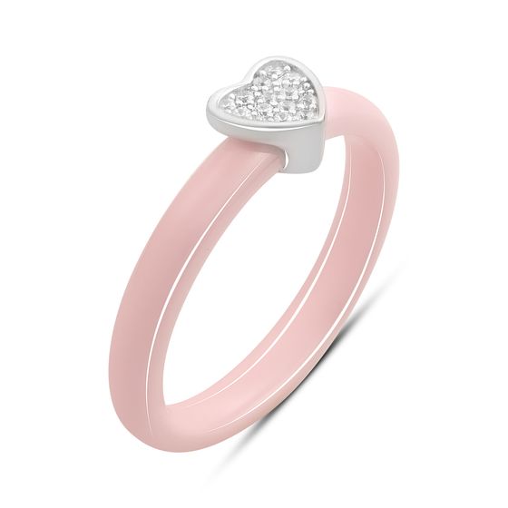 Серебряное кольцо с керамикой