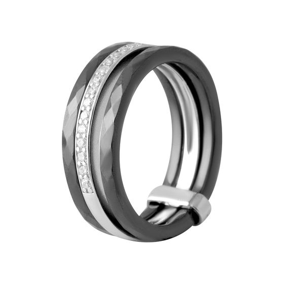 Серебряное кольцо с керамикой