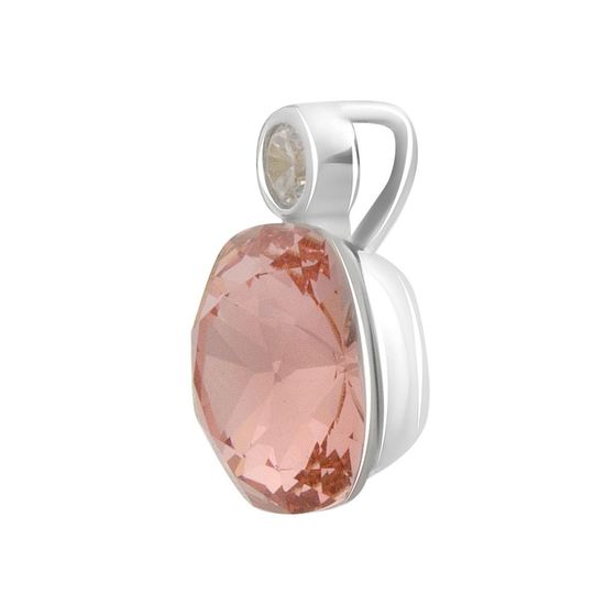 Серебряная подвеска с фианитами