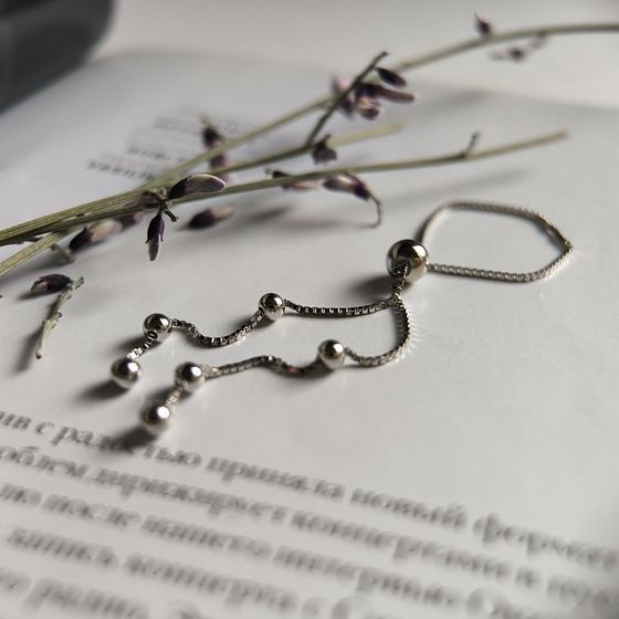 Серебряное кольцо без камней