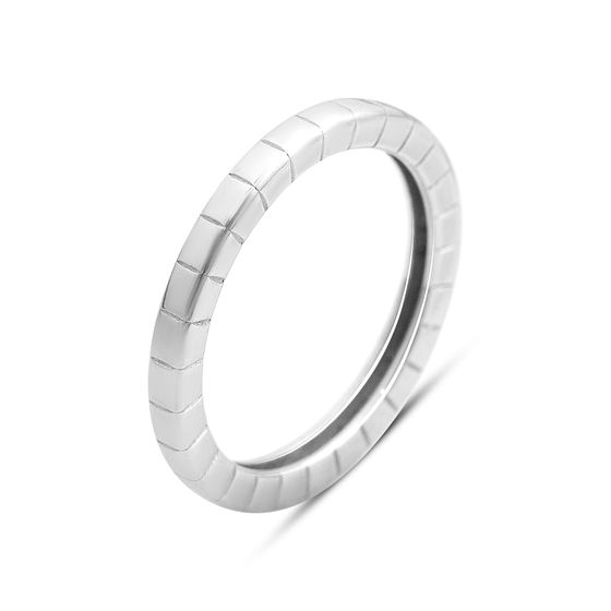 Серебряное кольцо без камней