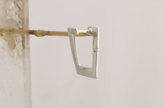 Серебряные серьги без камней