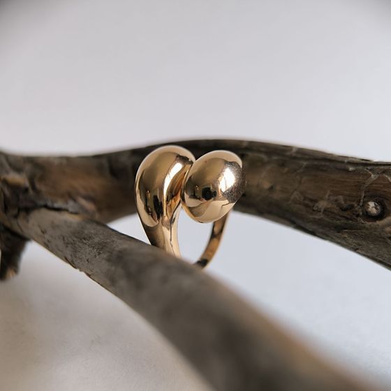 Серебряное кольцо без камней