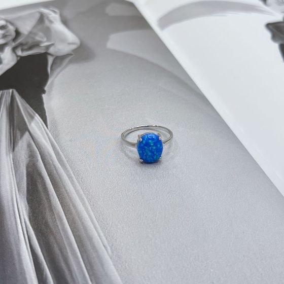 Серебряное кольцо с опалом 1.8ct