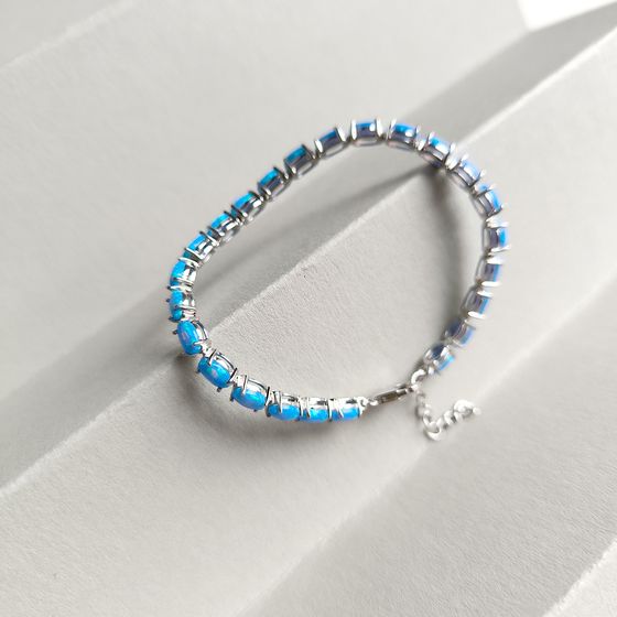 Серебряный браслет с опалом 5.275ct
