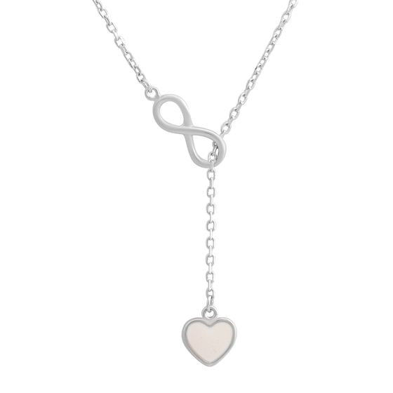 Серебряное колье с емаллю