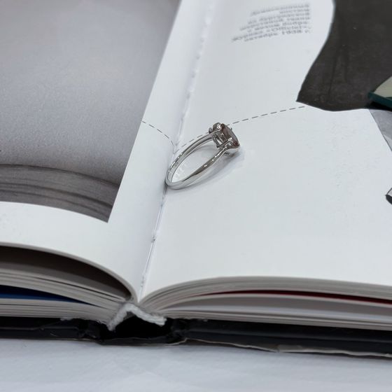 Серебряное кольцо с султанитом 1.167ct