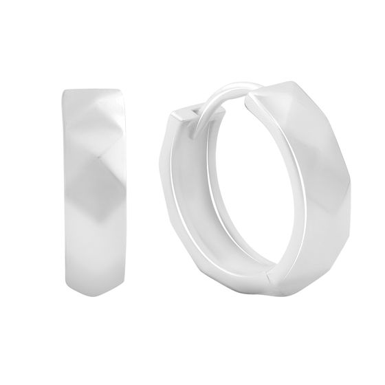 Серебряные серьги без камней