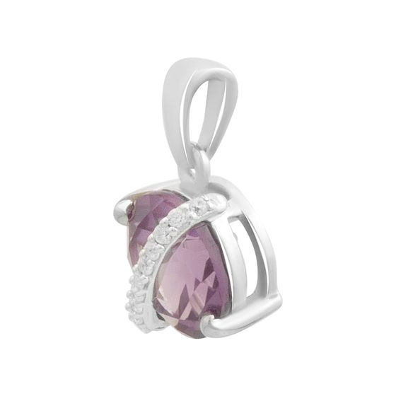 Серебряная подвеска с александритом 2.687ct