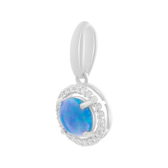 Серебряная подвеска с опалом 1.229ct