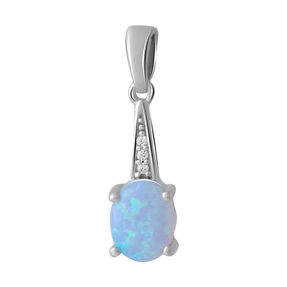 Серебряная подвеска с опалом 0.668ct