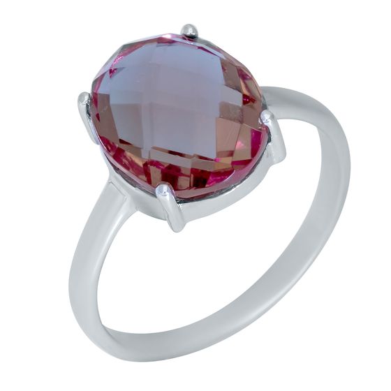 Серебряное кольцо с султанитом 4.525ct