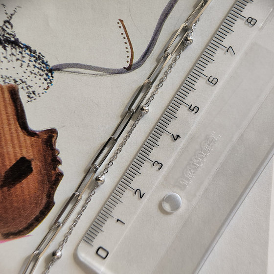 Серебряный браслет без камней