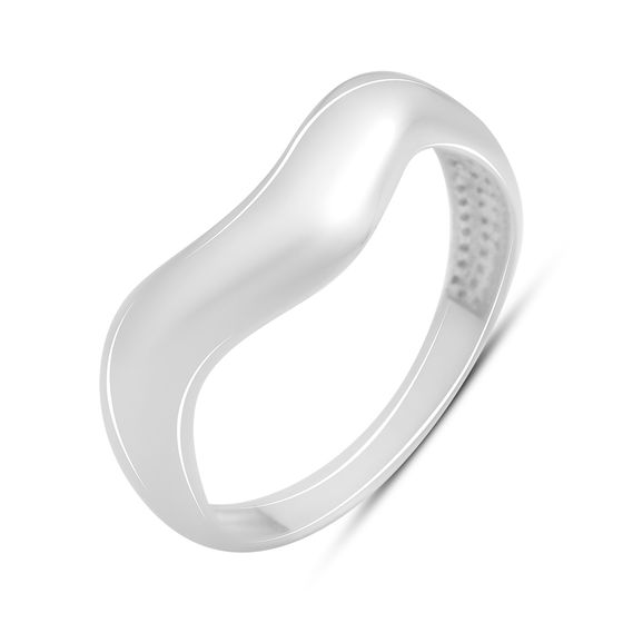 Серебряное кольцо без камней