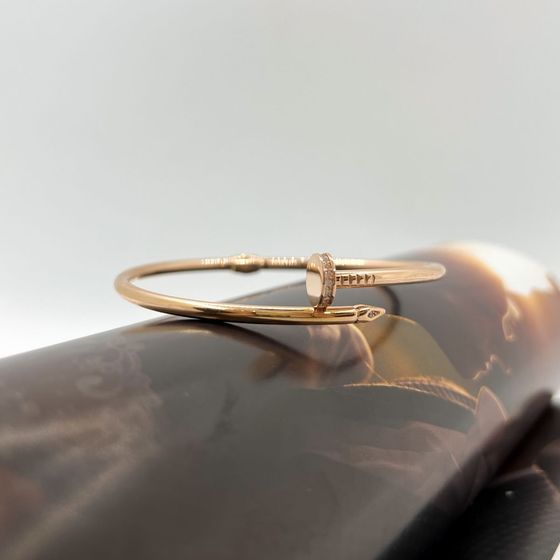 Золотой браслет с фианитами 0.22ct