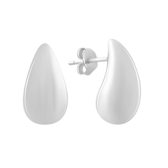 Серебряные серьги без камней