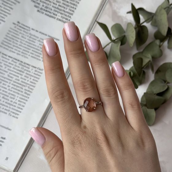 Серебряное кольцо с султанитом