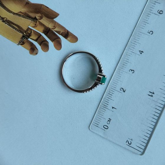 Серебряное кольцо с агатом 1.027ct