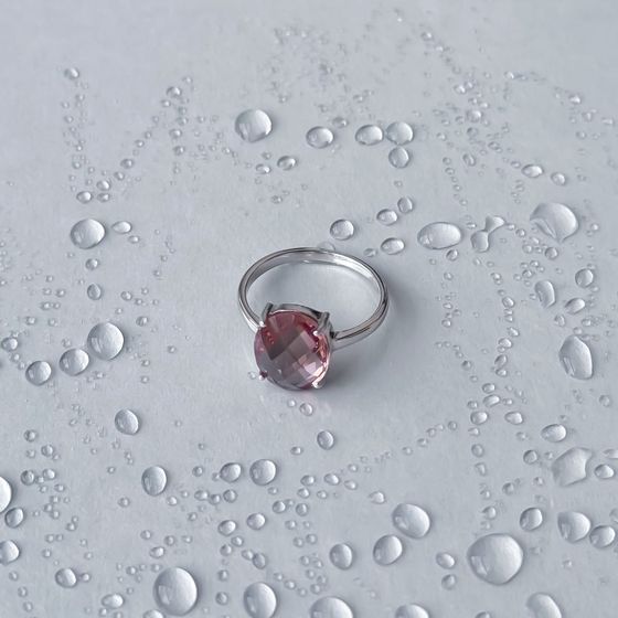 Серебряное кольцо с султанитом