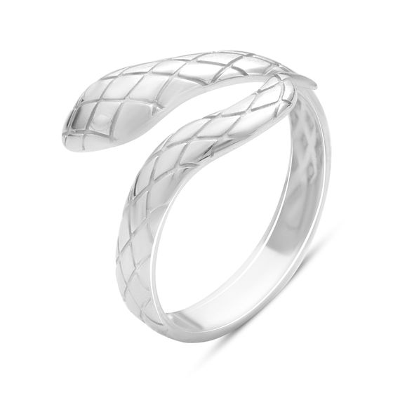 Серебряное кольцо без камней