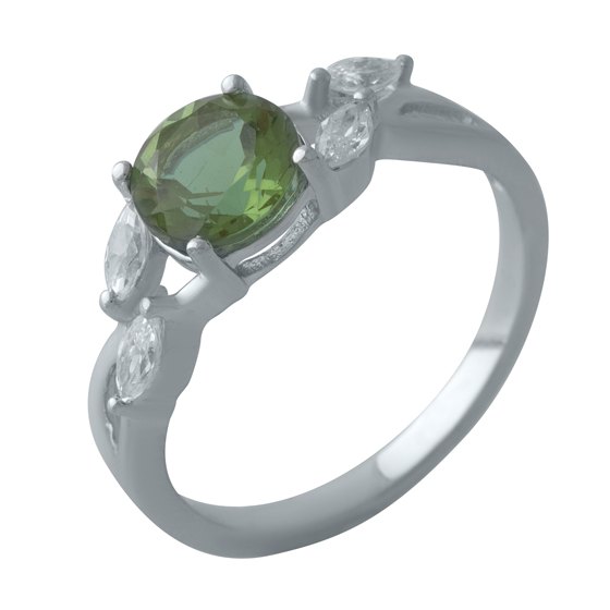 Серебряное кольцо с султанитом 1.767ct