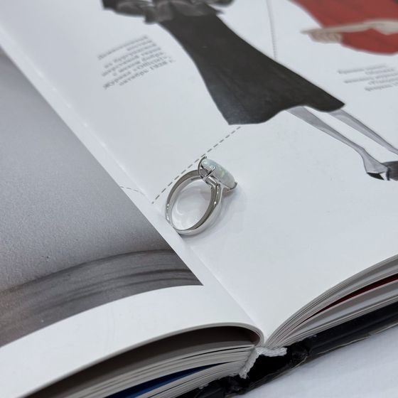 Серебряное кольцо с опалом 2.181ct