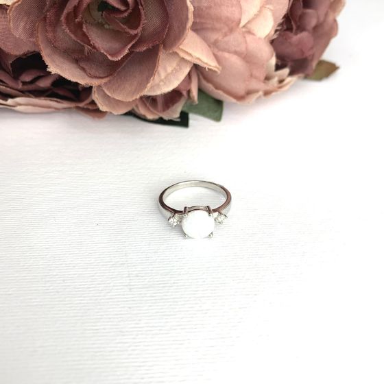 Серебряное кольцо с опалом 0.916ct