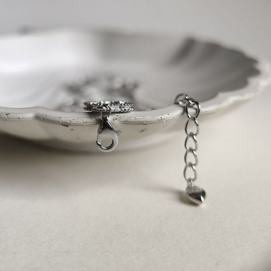 Серебряный браслет без камней