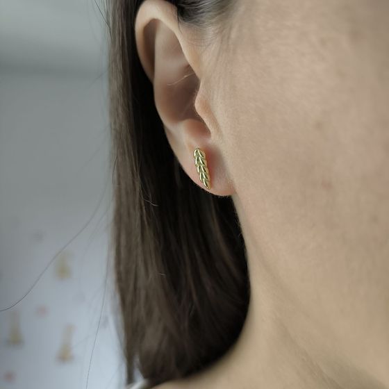 Серебряные серьги без камней