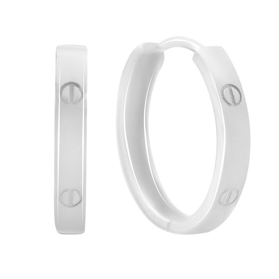 Золотые серьги без камней