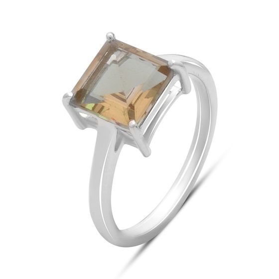 Серебряное кольцо с султанитом 2.488ct