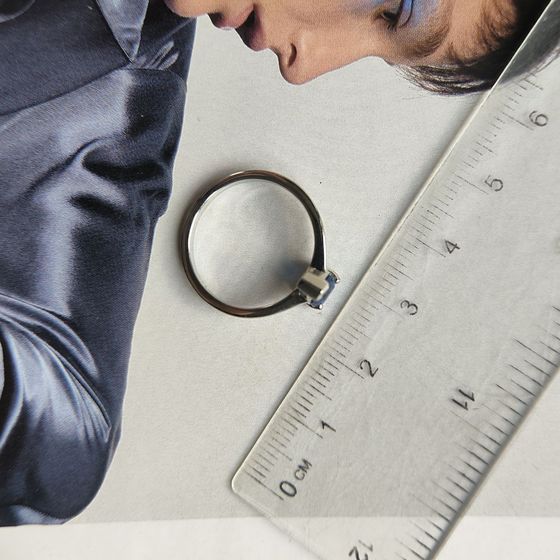 Серебряное кольцо с сапфиром nano 0.517ct