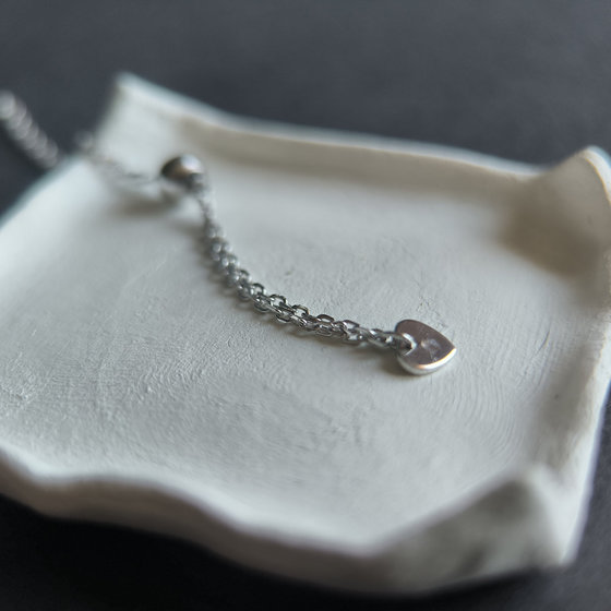 Серебряный браслет без камней